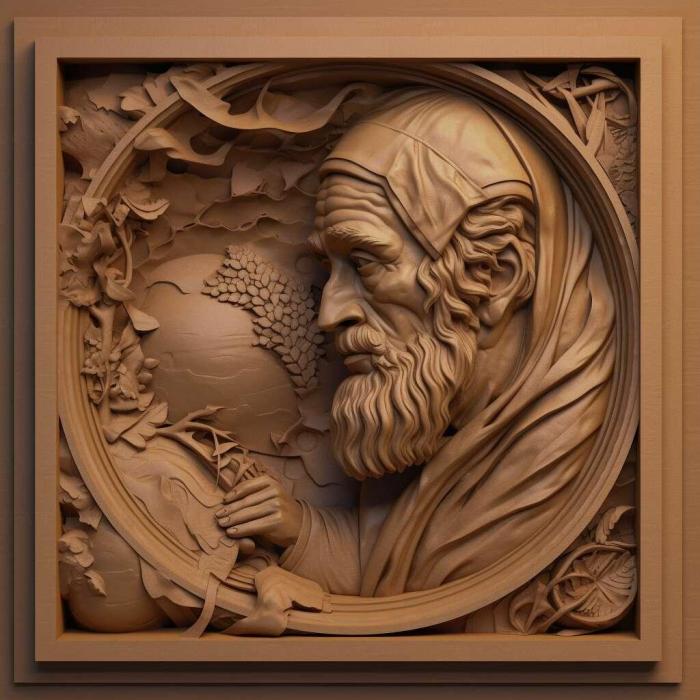 نموذج ثلاثي الأبعاد لآلة CNC 3D Art 